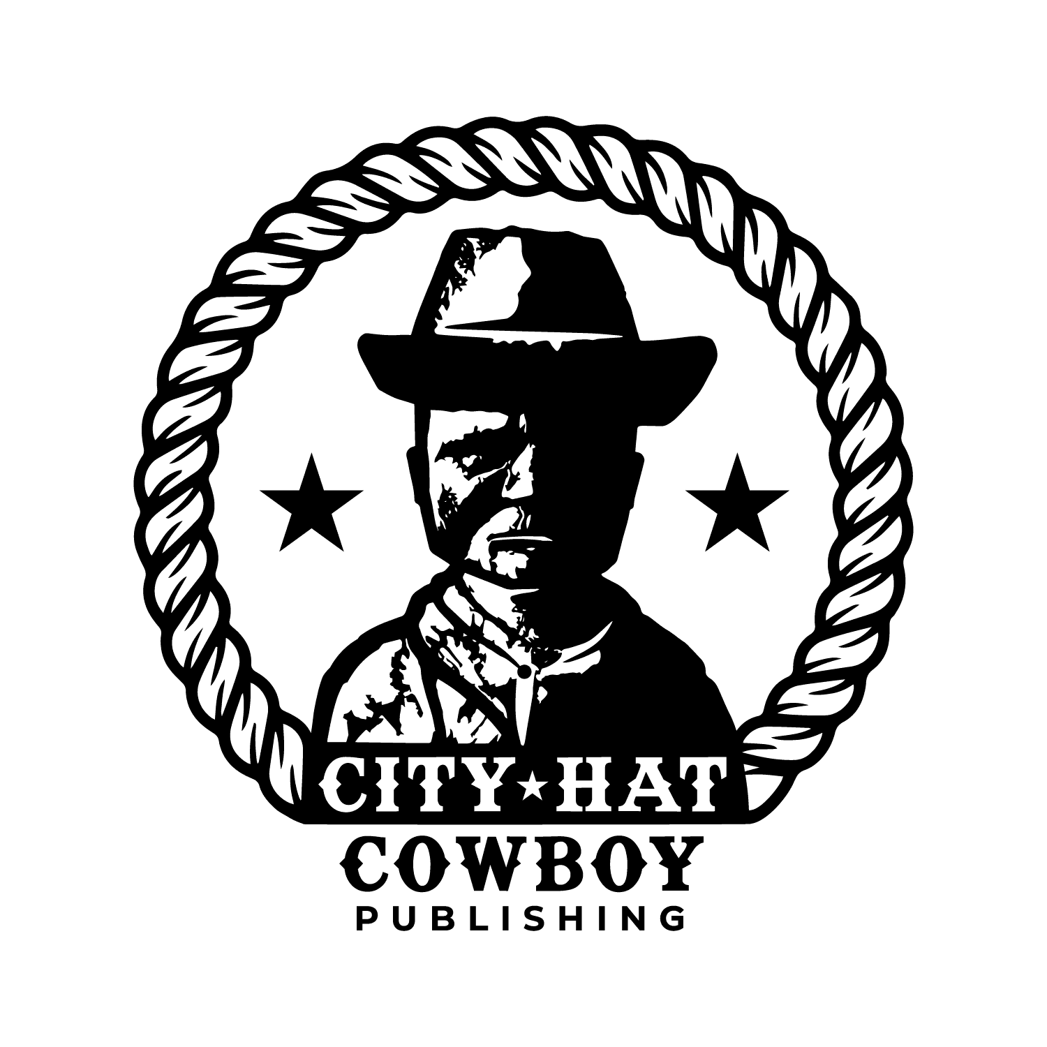 city hat cowboy logo